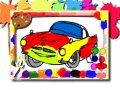 ಗೇಮ್ Racing Cars Coloring Book