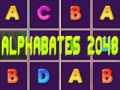 ગેમ Alphabet 2048