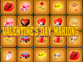 खेल Valentines Day Mahjong