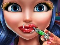 ગેમ Dotted Girl Lips Injections