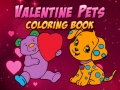 खेल Valentine Pets Coloring Book