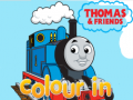 ಗೇಮ್ Thomas & Friends Colour In