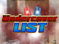 खेल Undercover List