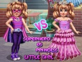 खेल Little Girl Superhero vs Princess