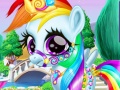 खेल Rainbow Pony Caring