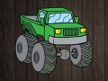 खेल Monster Truck Jigsaw