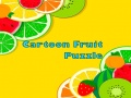 खेल Cartoon Fruit Puzzle