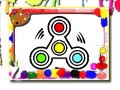 खेल Fidget Spinner Coloring Book