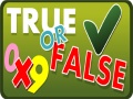 खेल True or False