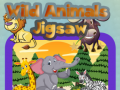 खेल Wild Animals Jigsaw