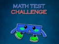 खेल Math Test Challenge