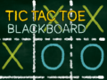 ગેમ Tic Tac Toe Blackboard