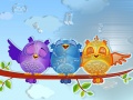 खेल Fancy Birds Puzzle