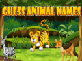 खेल Guess Animal Names