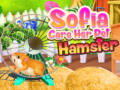 खेल Sofia Care Her Pet Hamster 