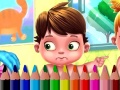 ಗೇಮ್ Back To School: Baby Coloring Book