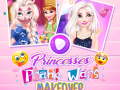 खेल Princesses Prank Wars Makeover