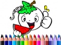 खेल Back To School: Vegy Coloring Book