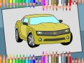 ಗೇಮ್ American Cars Coloring Book