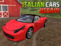 खेल Italian Cars Jigsaw 