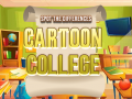 ગેમ Spot the Differences Cartoon College