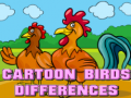 खेल Cartoon Birds Differences