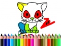 खेल Back To School: Cat Coloring