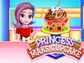 खेल Princess Make Cup Cake