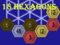 ગેમ 18 hexagons