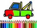 खेल Back To School: Truck Coloring