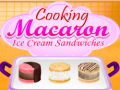 खेल Cooking Macaron Ice Cream Sandwiches