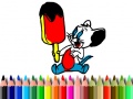 खेल Back To School: Mouse Coloring
