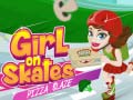 खेल Girl on Skates Pizza Blaze