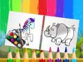 ಗೇಮ್ Funny Animals Coloring Book