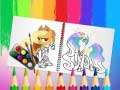விளையாட்டு Sweet Pony Coloring Book