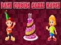 खेल Path Finding Cakes Match