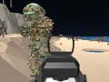 खेल Beach Assault Gungame Survival