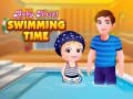 खेल Baby Hazel Swimming Time