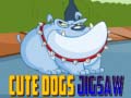 खेल Cute Dogs Jigsaw