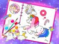 खेल Fabulous Cute Unicorn Coloring Book