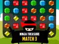 खेल Ninja Treasure Match 3