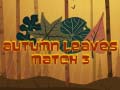 खेल Autumn Leaves Match 3