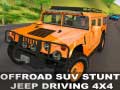 ગેમ Offraod Suv Stunt Jeep Driving 4x4