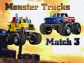 खेल Monsters Trucks Match 3