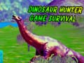 ગેમ Dinosaur Hunter Game Survival