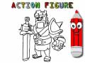 खेल Back To School: Action Figure Coloring