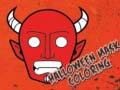 ಗೇಮ್ Halloween Mask Coloring Book