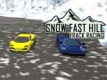 खेल Snow Fast Hill: Track Racing