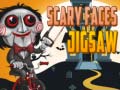 खेल Scary Faces Jigsaw  