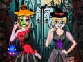 खेल Sister's Halloween Dresses